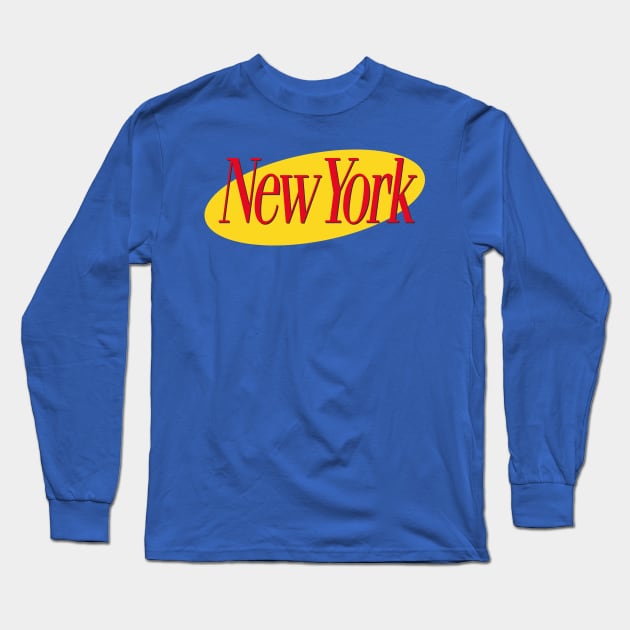 New York Long Sleeve T-Shirt by WakuWaku